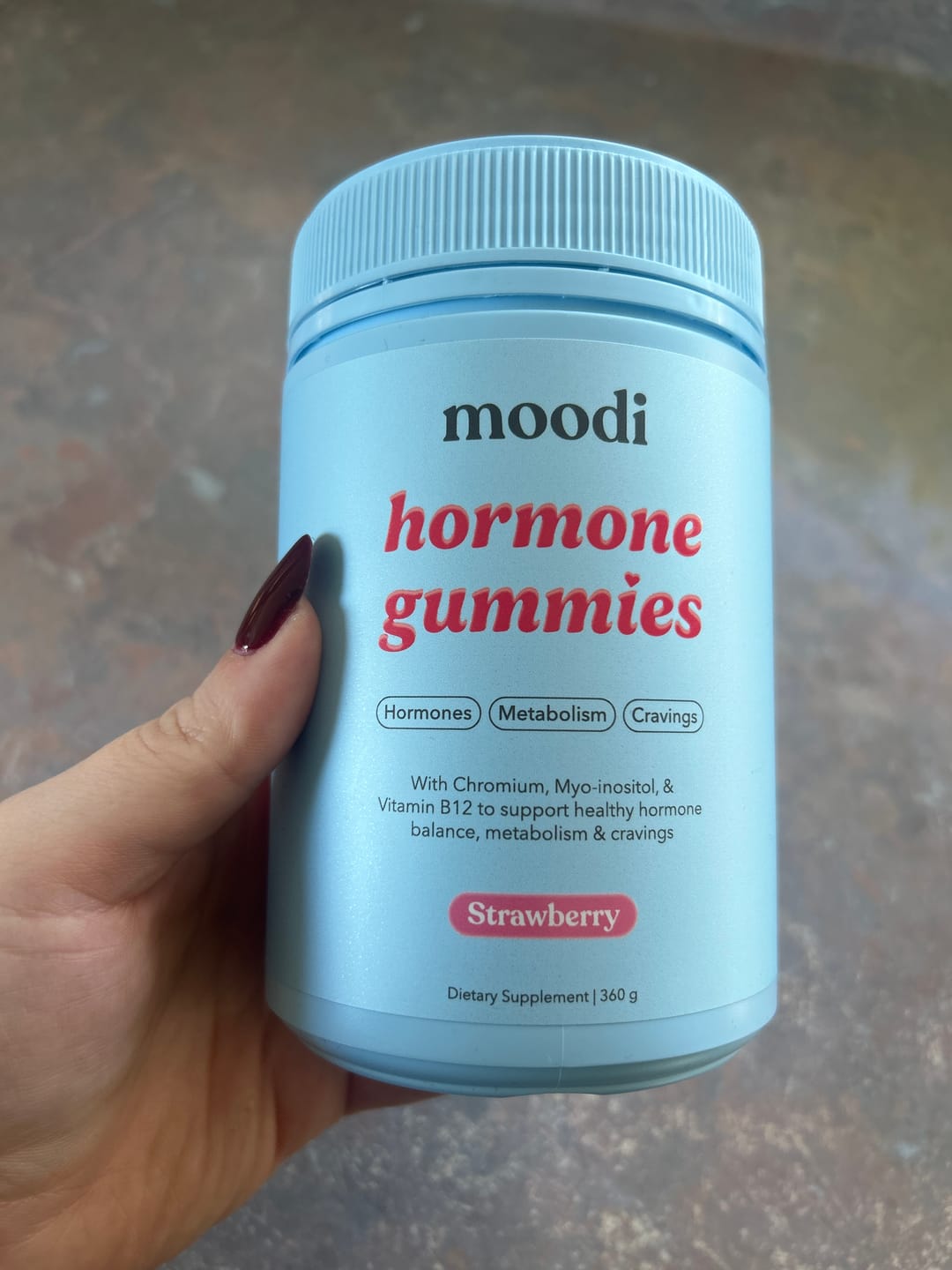 Customer photo review of Hormone Gummies