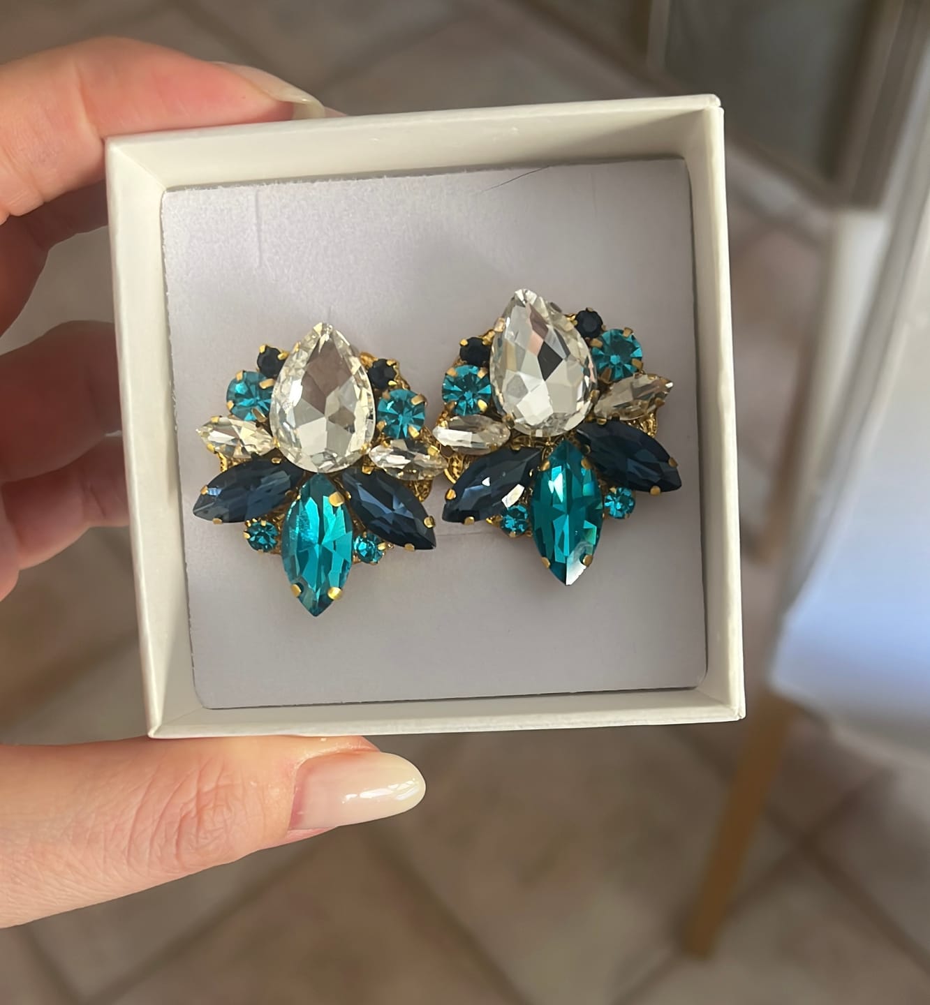 Customer photo review of Colorful - Personalizzato (Orecchini)