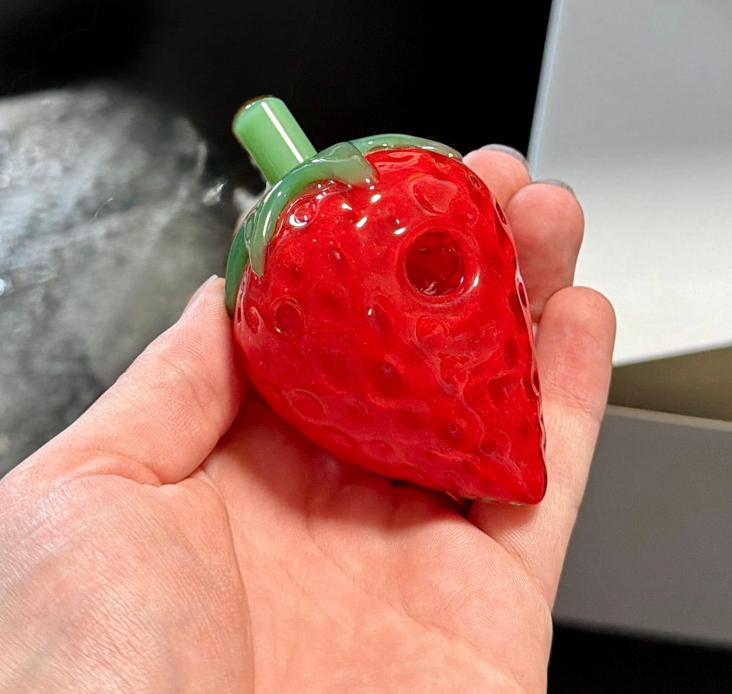 Customer photo review of STRAWBERRY JOINT BUBBLER