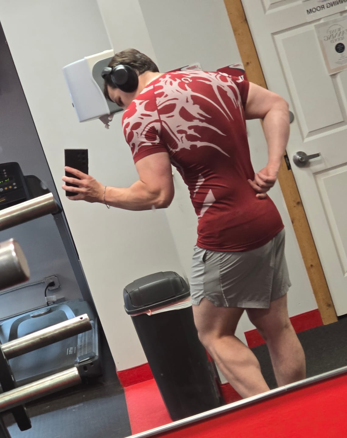 Customer photo review of Doom Tech™ Armored shortsleeve Compression [CARNAGE/CLARK SIGNATURE]