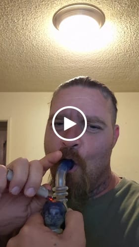 Customer video review of White Rhino THCA Flower