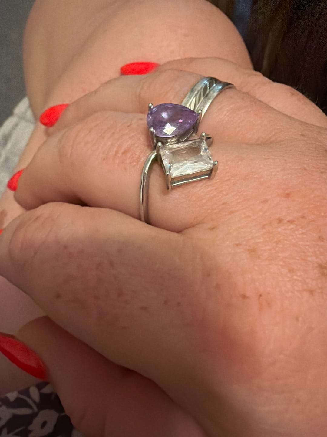 Customer photo review of Ewiger Geburtssteinring