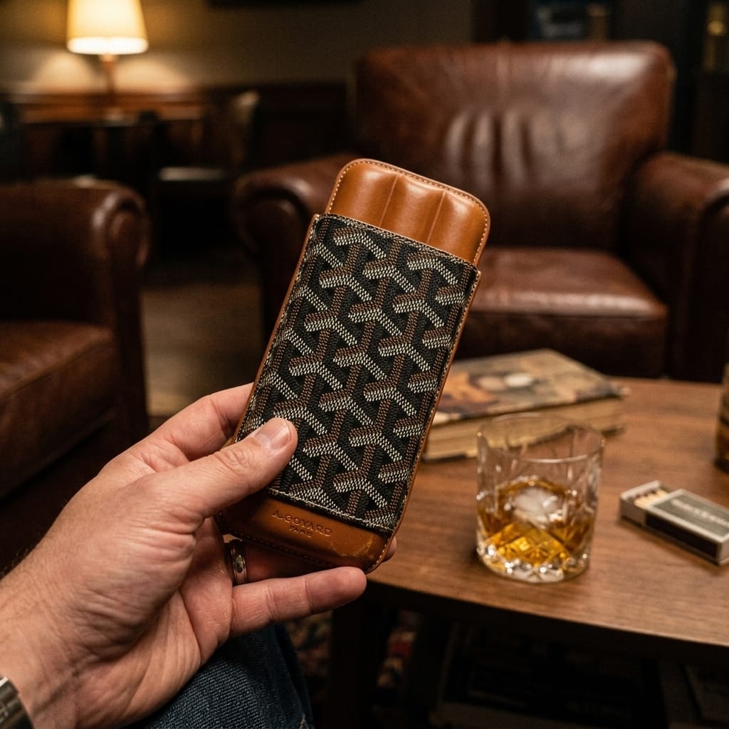Customer photo review of Churchill Cigar Case