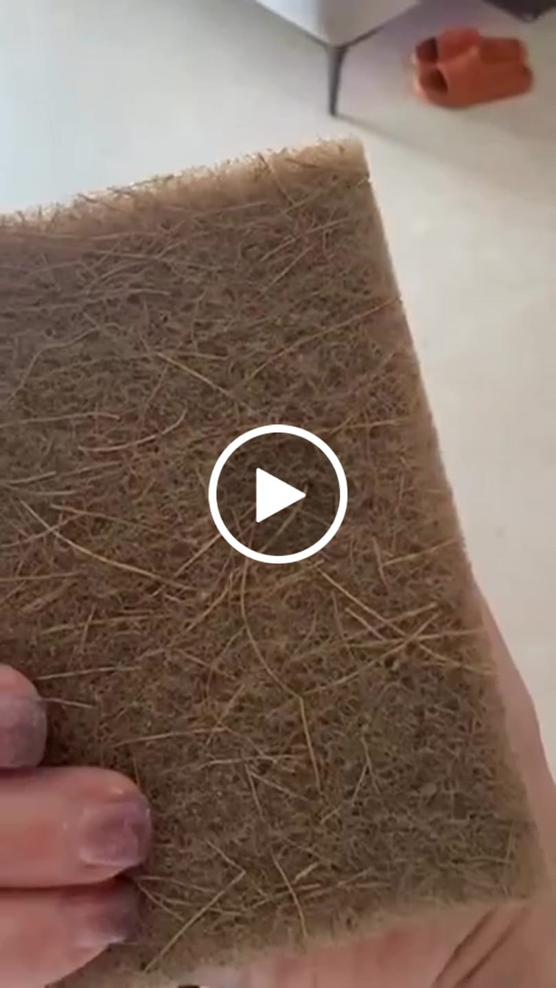 Customer video review of Plant Derived Sponges