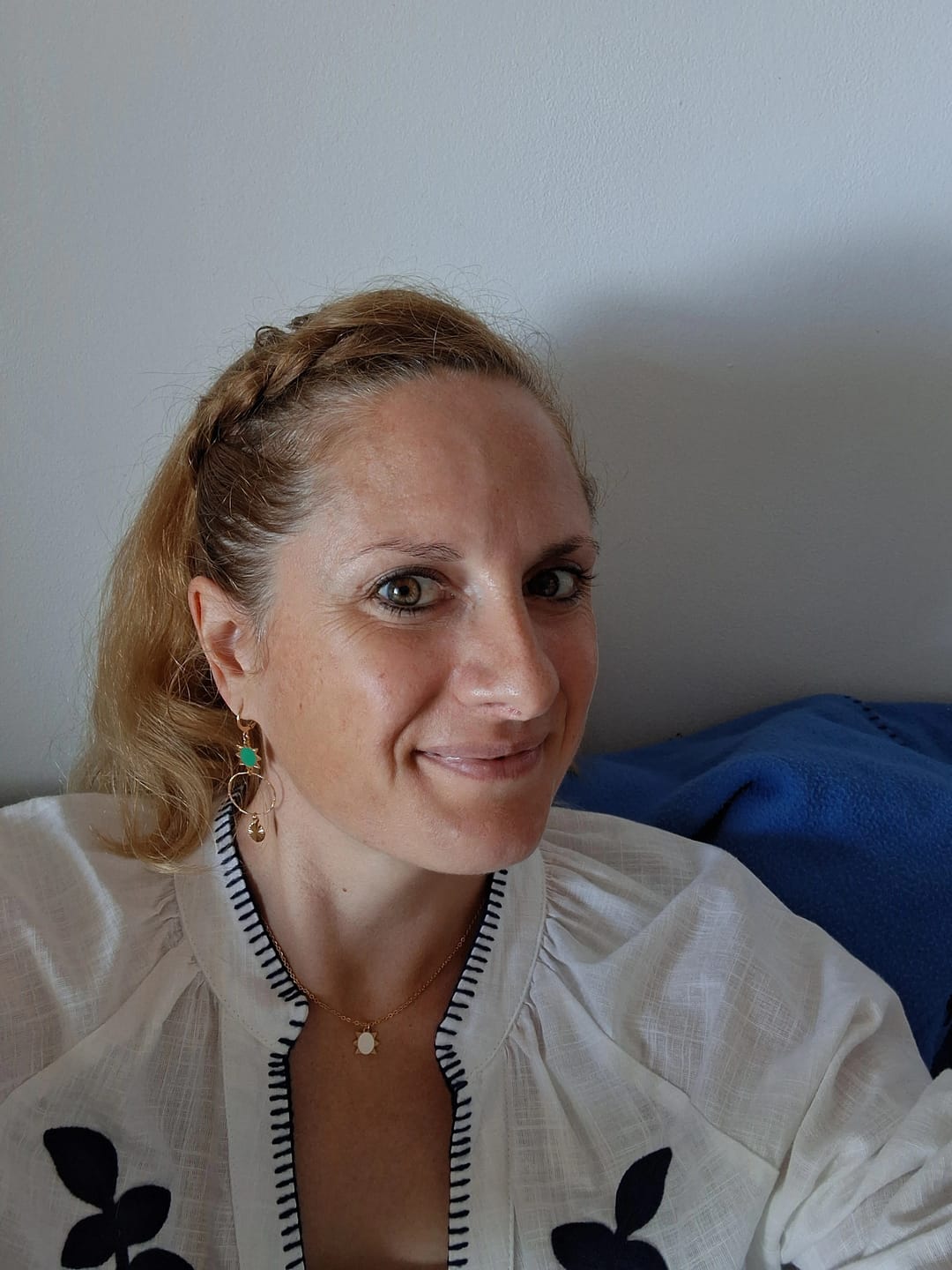 Customer photo review of BOUCLES D'OREILLES ZAMBIE TRIO
