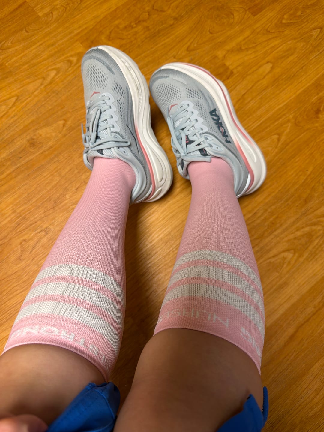 Customer photo review of NurseStrong Performance Compression Socks