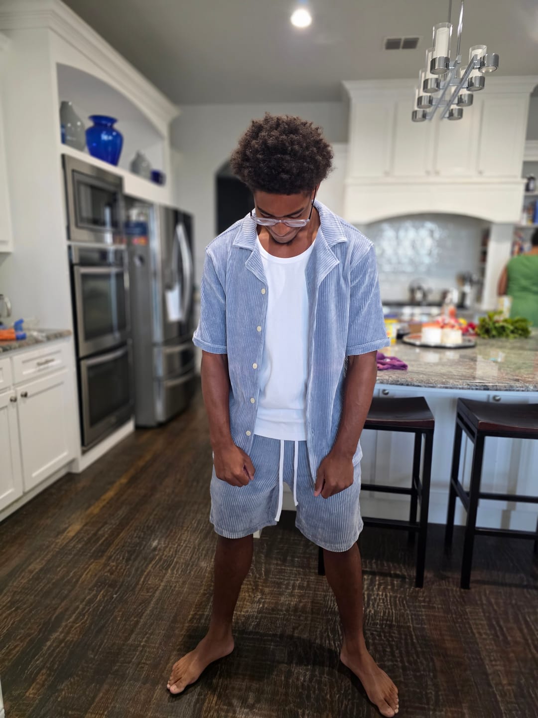 Customer photo review of THE BLUE FITTED