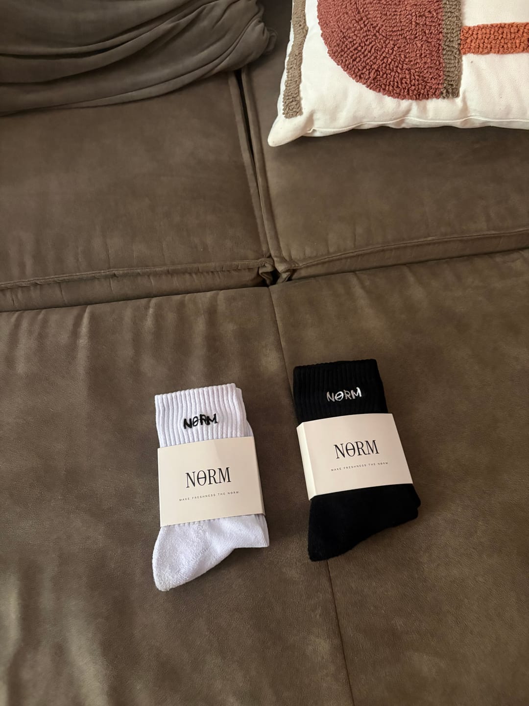 Customer photo review of Signature Crew Sock