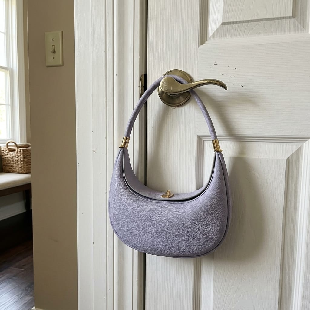 Customer photo review of Celeste - Chic Crescent Bag