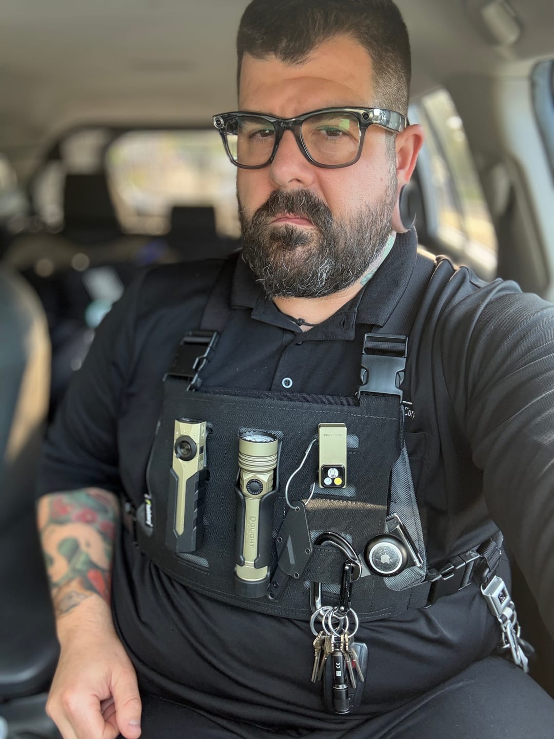 Customer photo review of ModRig | Modular Chest Rig