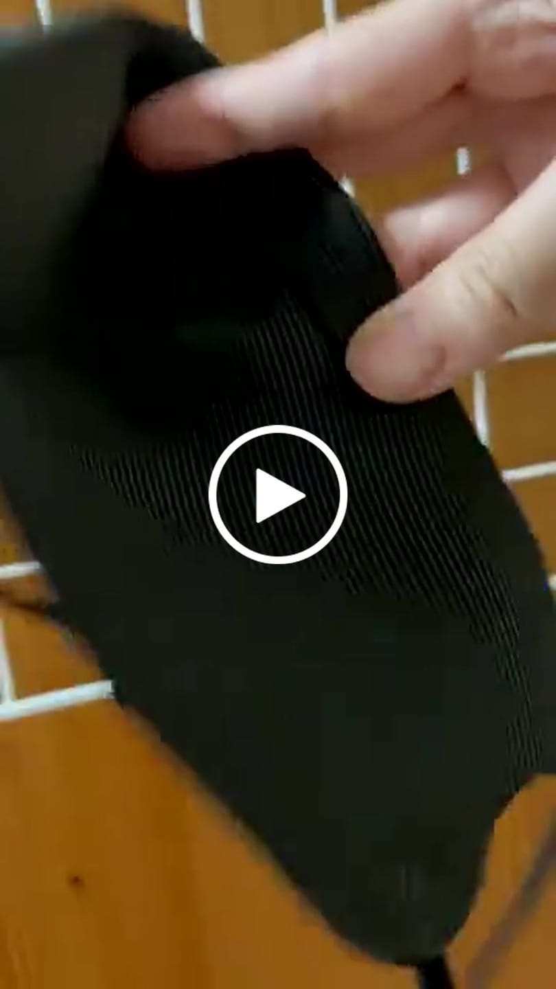Customer video review of Reusable Copper Face Mask