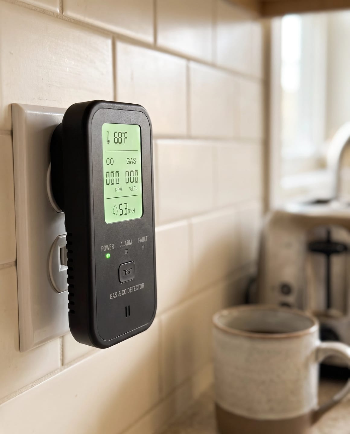 Customer photo review of SENSZO 4-in-1 CO & Gas Detector