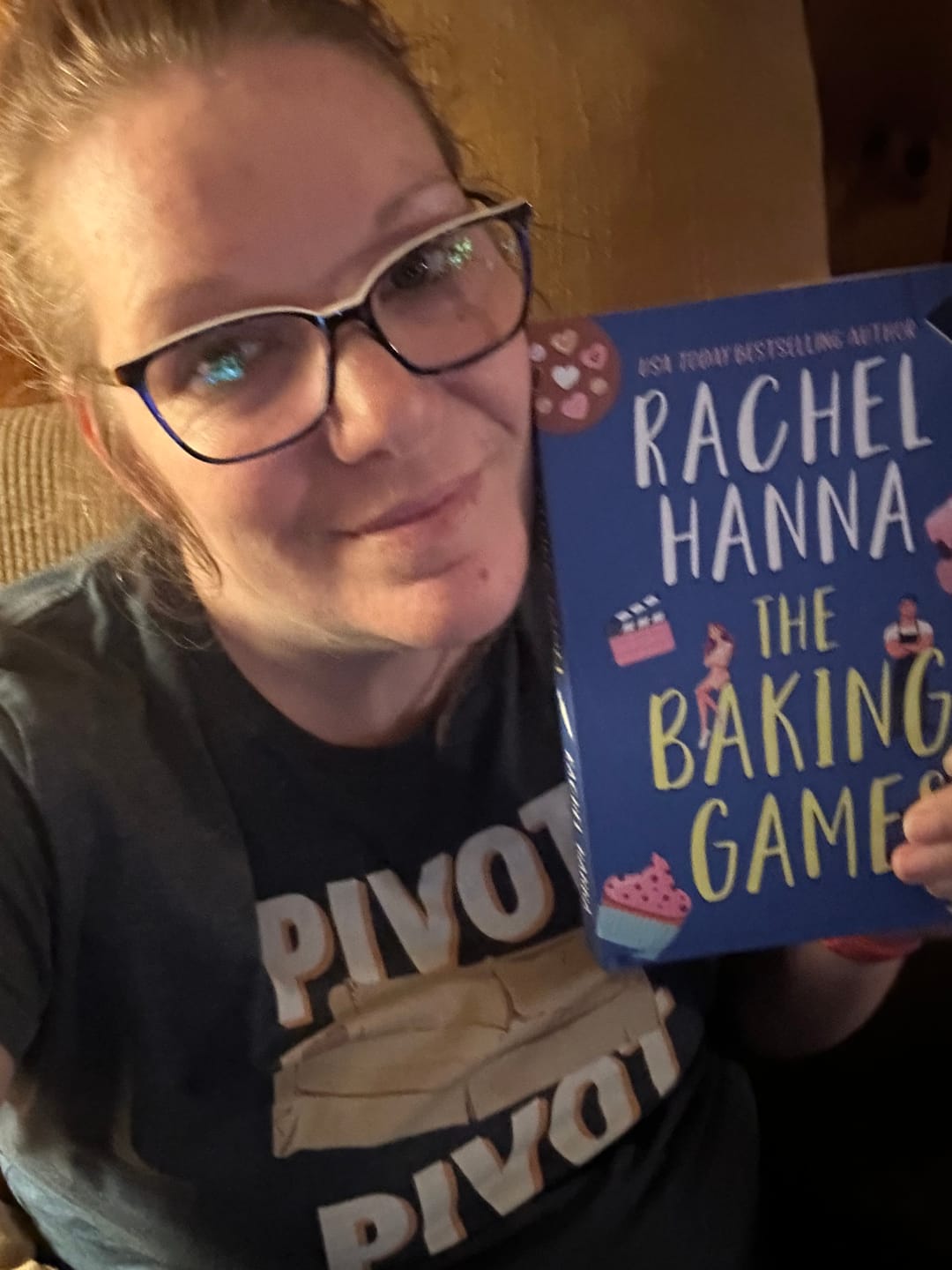 Customer photo review of SPECIAL EDITION The Baking Games Hardcover with Sprayed Edges (+ AUTHOR-SIGNED BOOKPLATE)