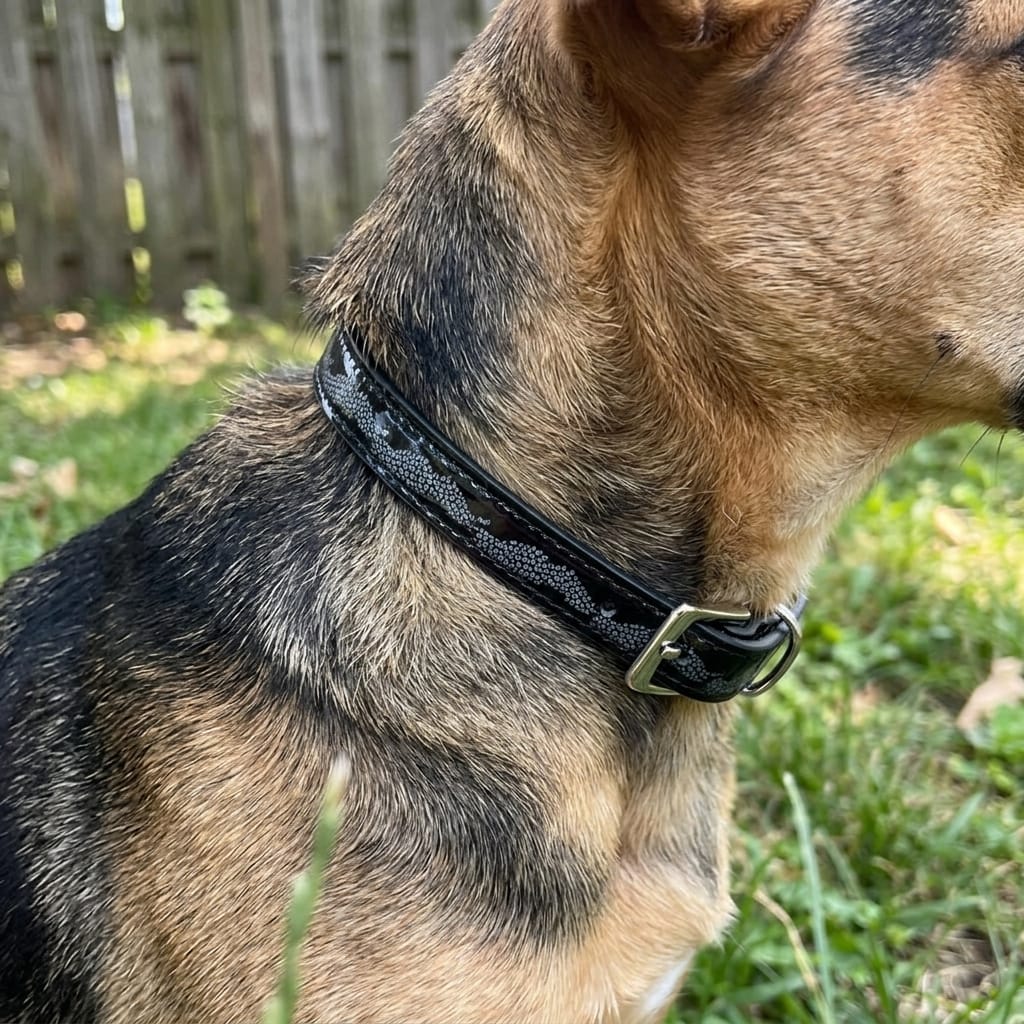 Customer photo review of Regal Paws Collar
