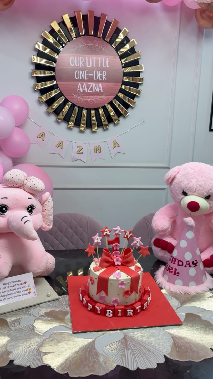 Customer photo review of Princess Cake for 1st Birthday