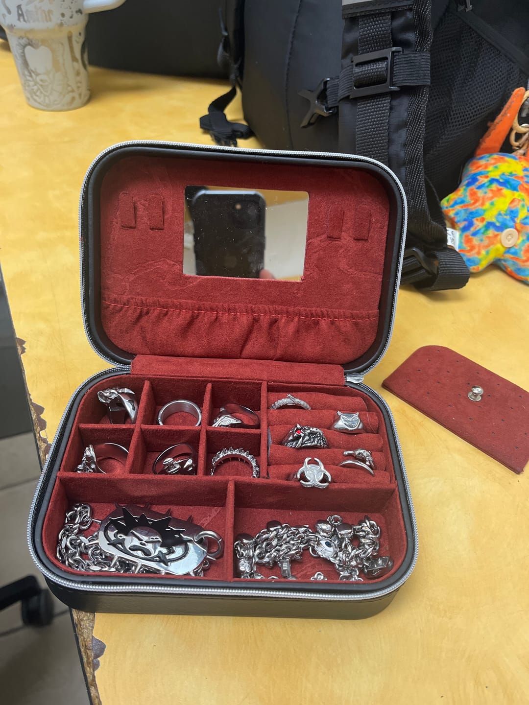Customer photo review of DYT TRAVEL JEWELRY CASE