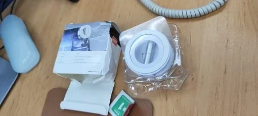 Customer photo review of Magnetic Phone Holder Foldable Design 360°