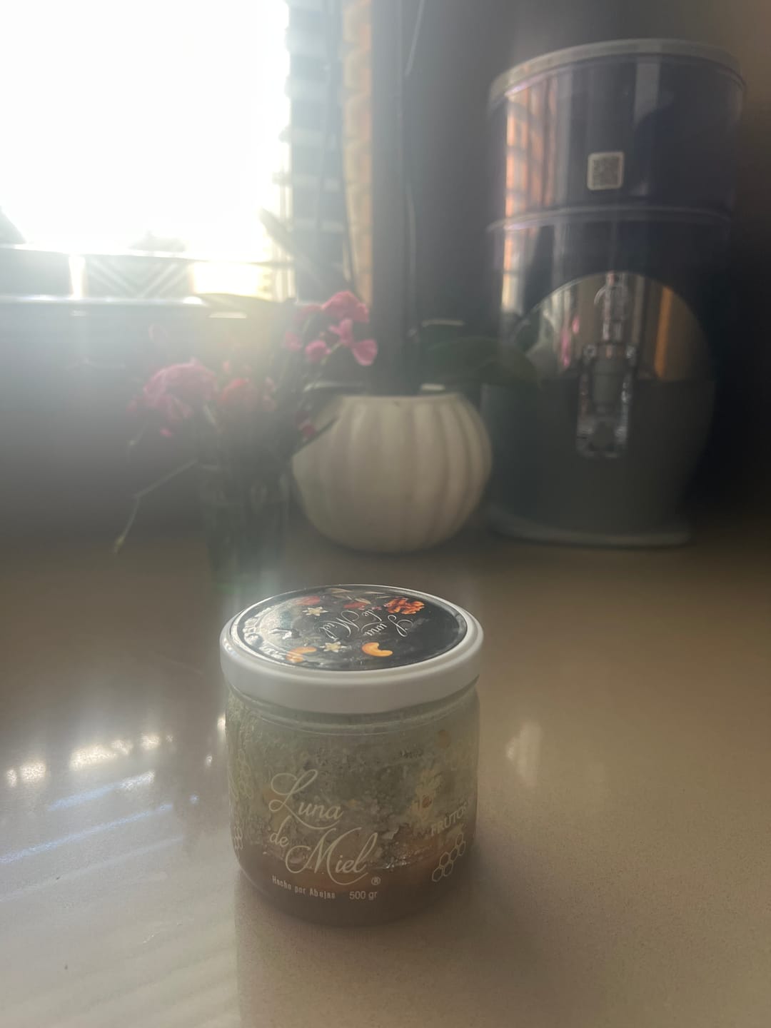 Customer photo review of Miel con frutos secos