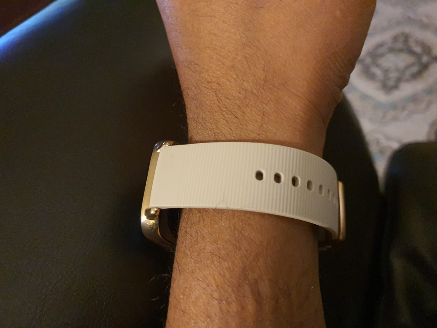 Customer photo review of Silicone Strap Textured (20mm & 22mm)