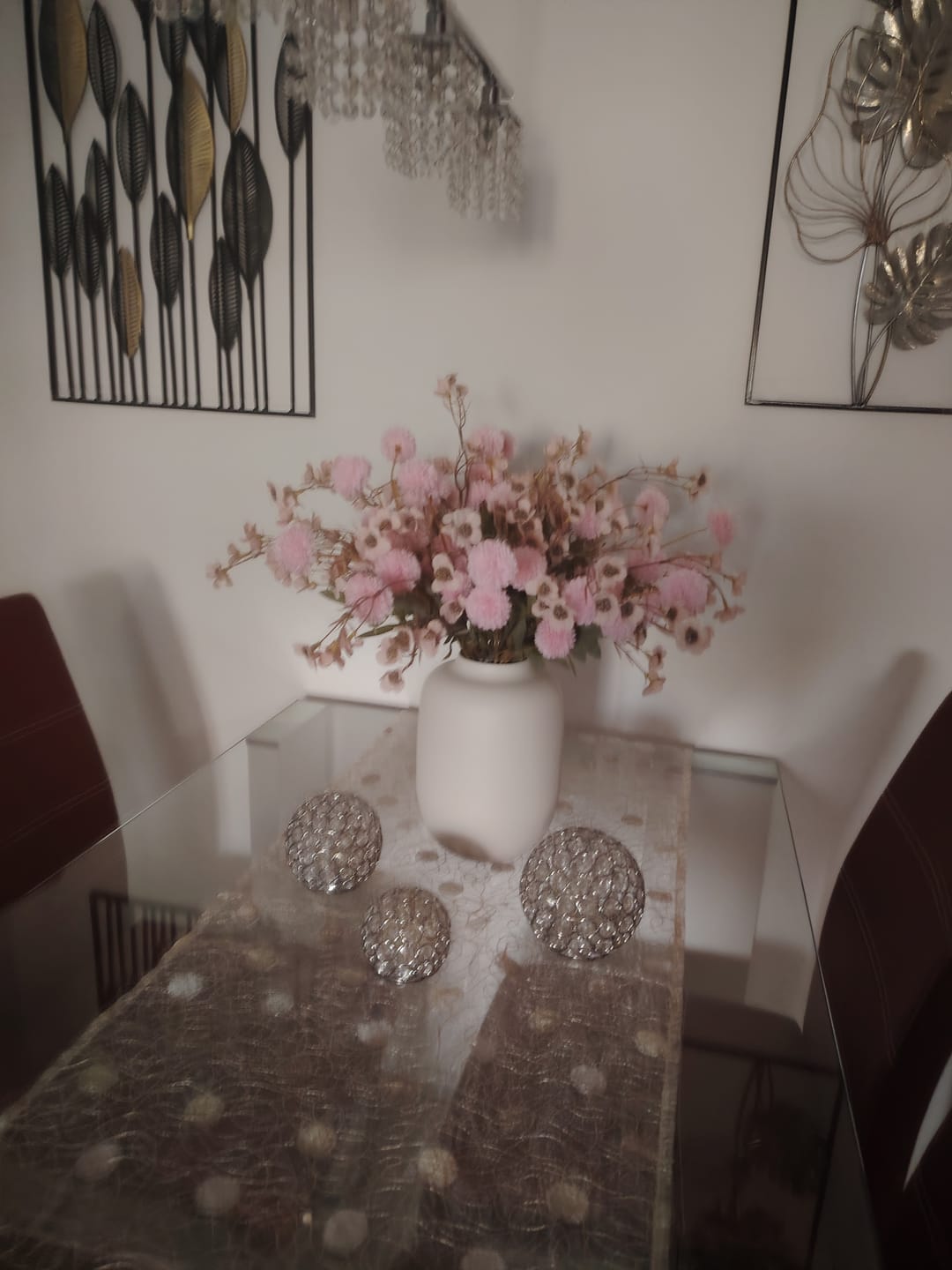 Customer photo review of Wax Arrangement - Roze