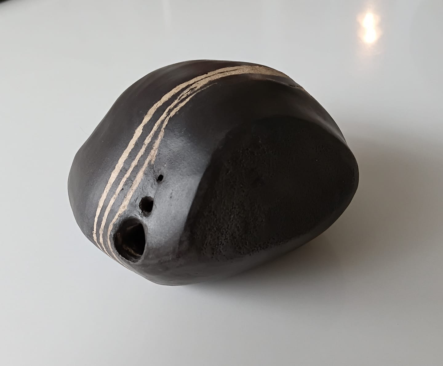 Customer photo review of Nigra Black Stoneware Clay 10Kg Bag