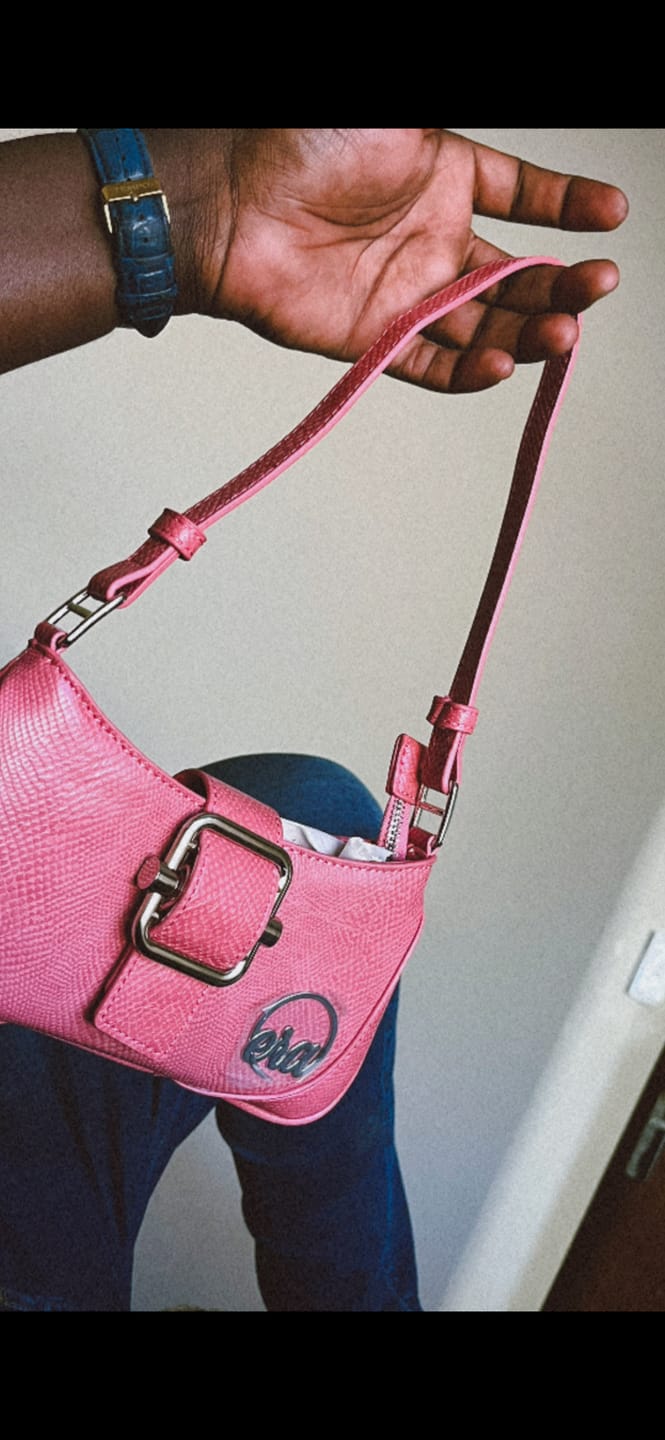 Customer photo review of Pink Lily Shoulder Bag