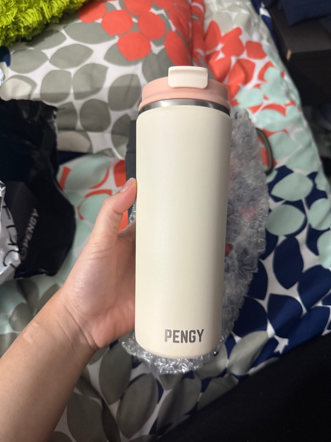 Customer photo review of PENGY Coffee Mug 480 Mls - Termo Para Café
