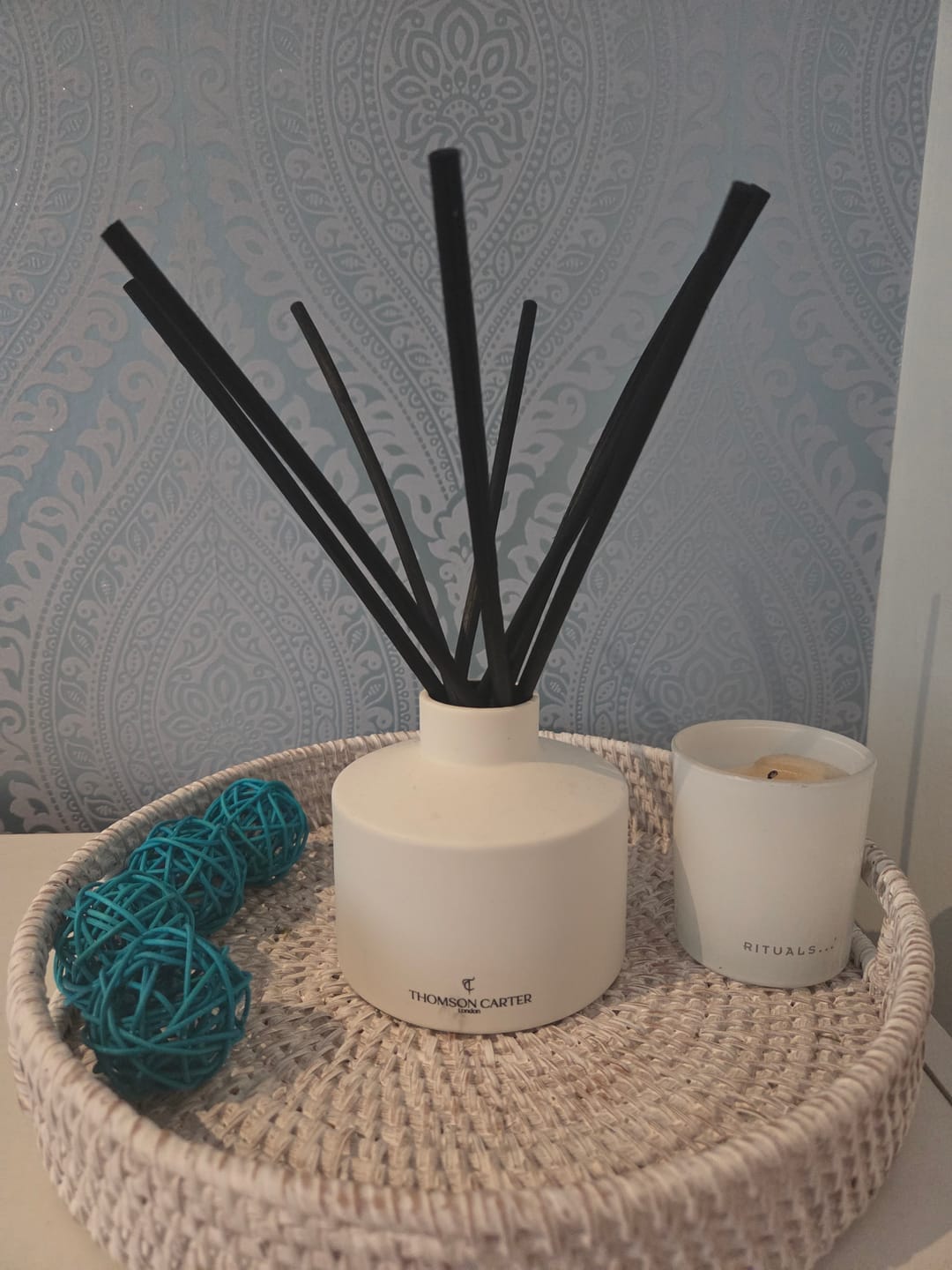 Customer photo review of Postcards From | Ceramic Reed Diffuser