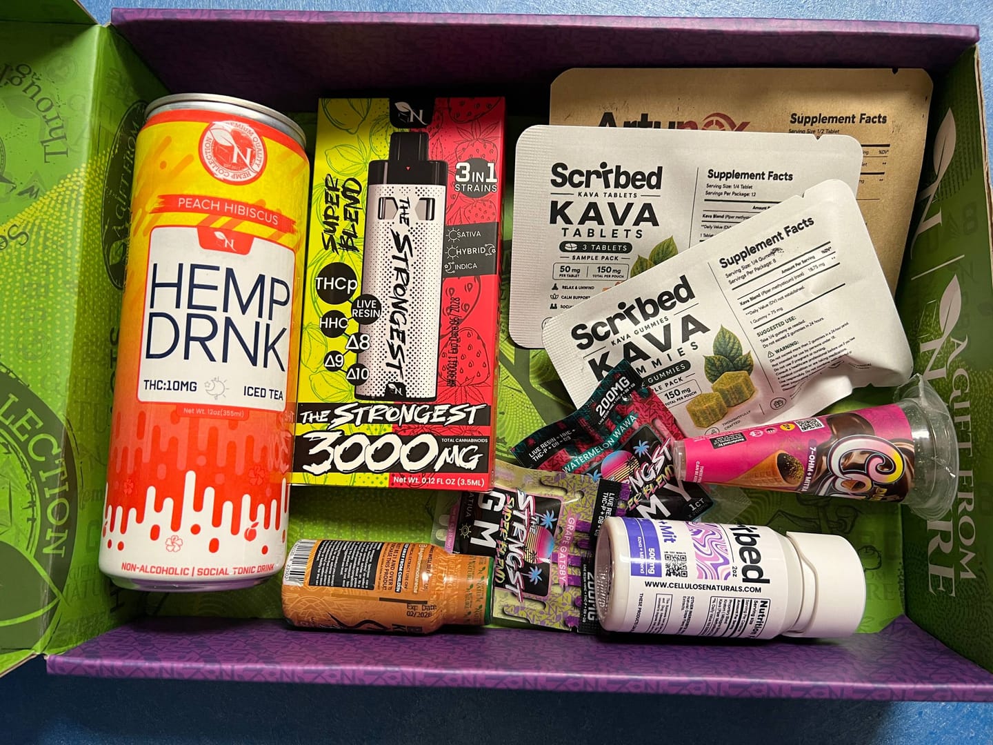 Customer photo review of Find Your Experience Botanical Discovery Box – $130 + Value