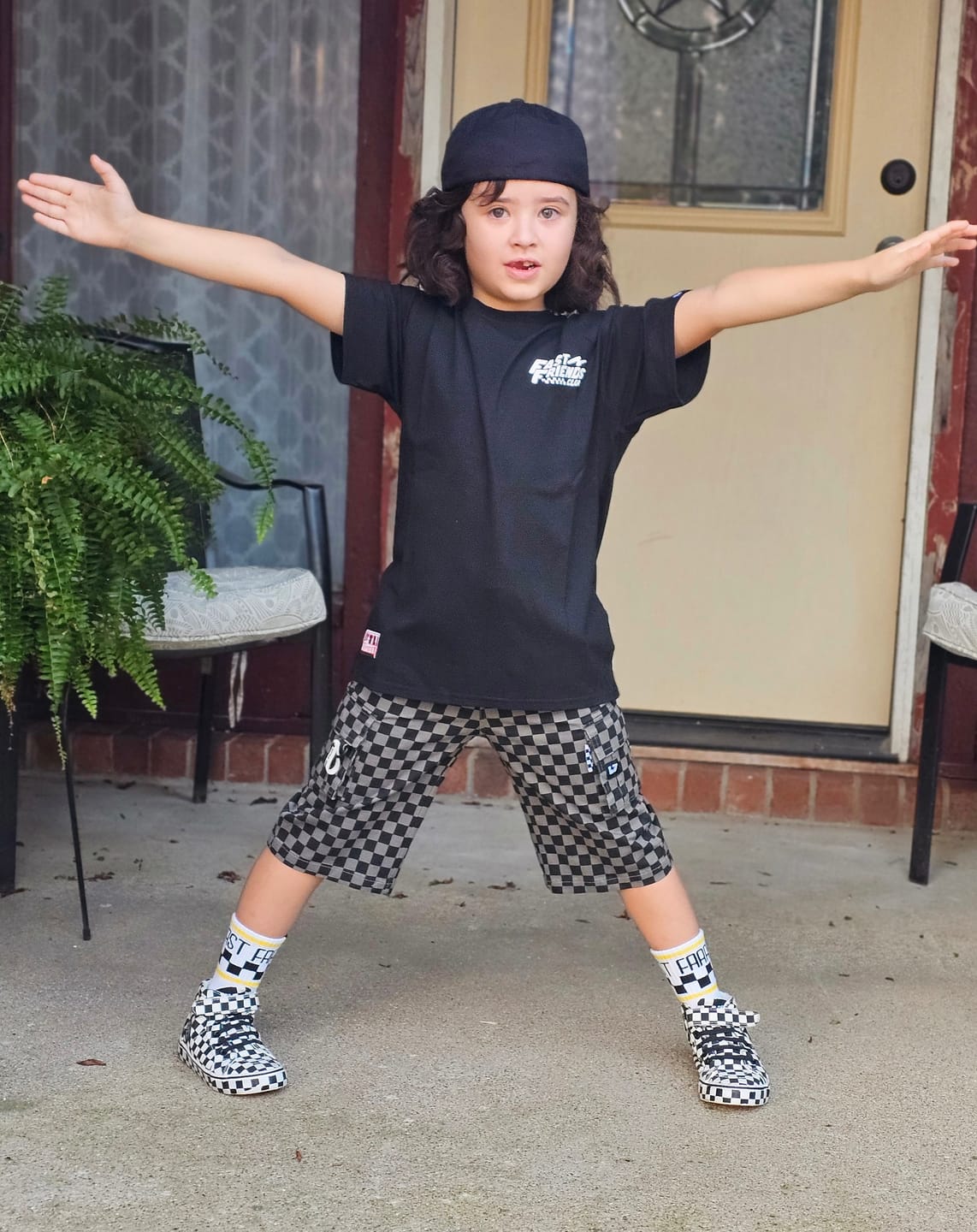 Customer photo review of SK8TR Hi-Top in Venice