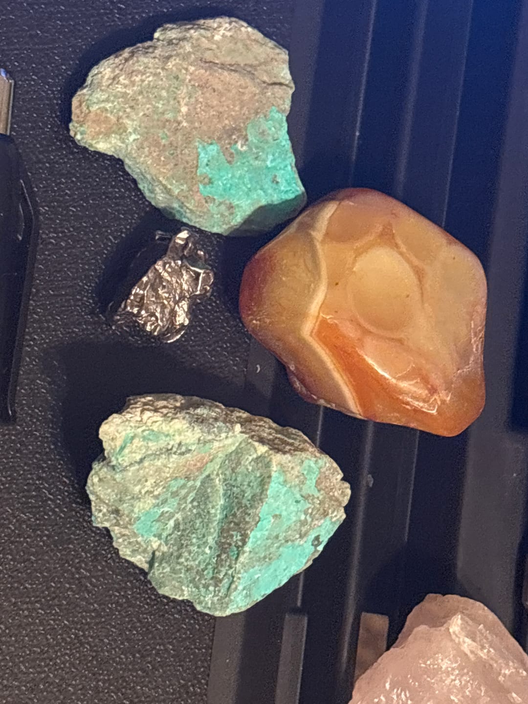 Customer photo review of Crystal Mystery Bag – Perseid Meteorite Limited Edition
