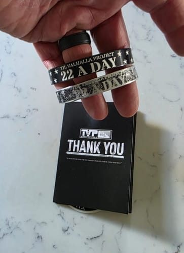 Customer photo review of 22 A Day Memorial Bracelet
