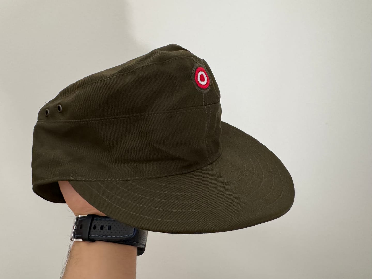 Customer photo review of Original Austrian army military field cap Austria combat hat Olive drab O.D NEW