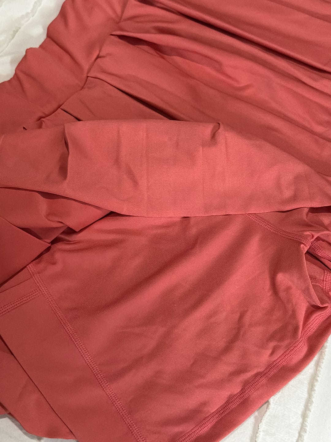 Customer photo review of Falda con plisado ancho