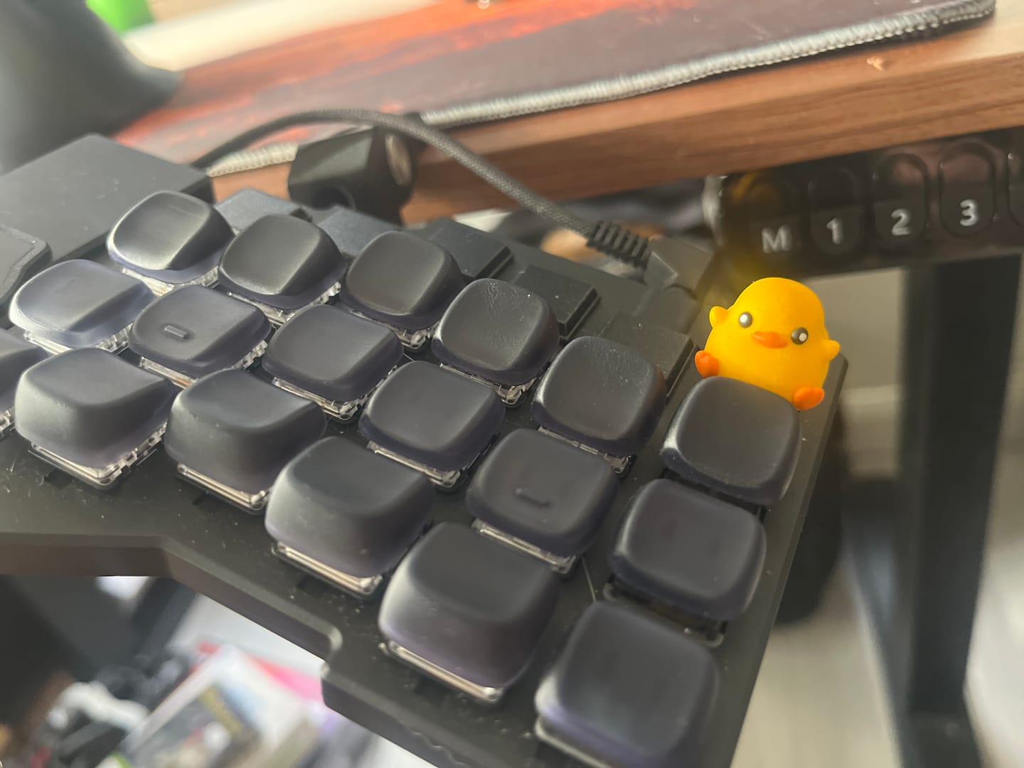 Customer photo review of Choc V1 switch to MX keycap converter (Pack of 10)