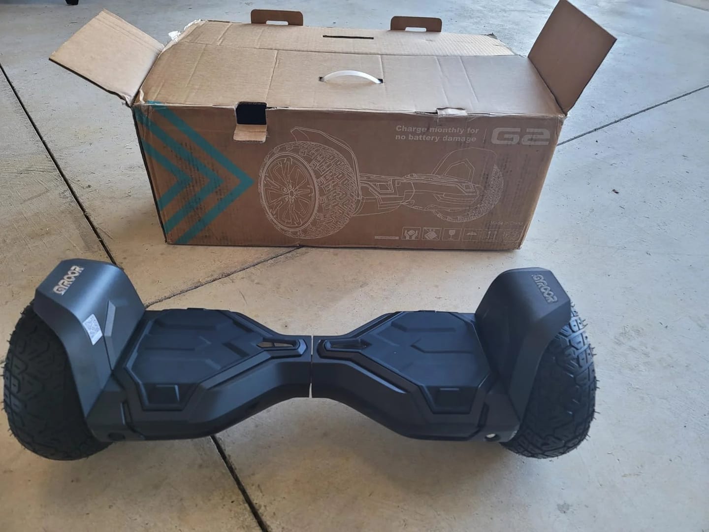 Customer photo review of Gyroor G2 700W All-Terrain-Hoverboard
