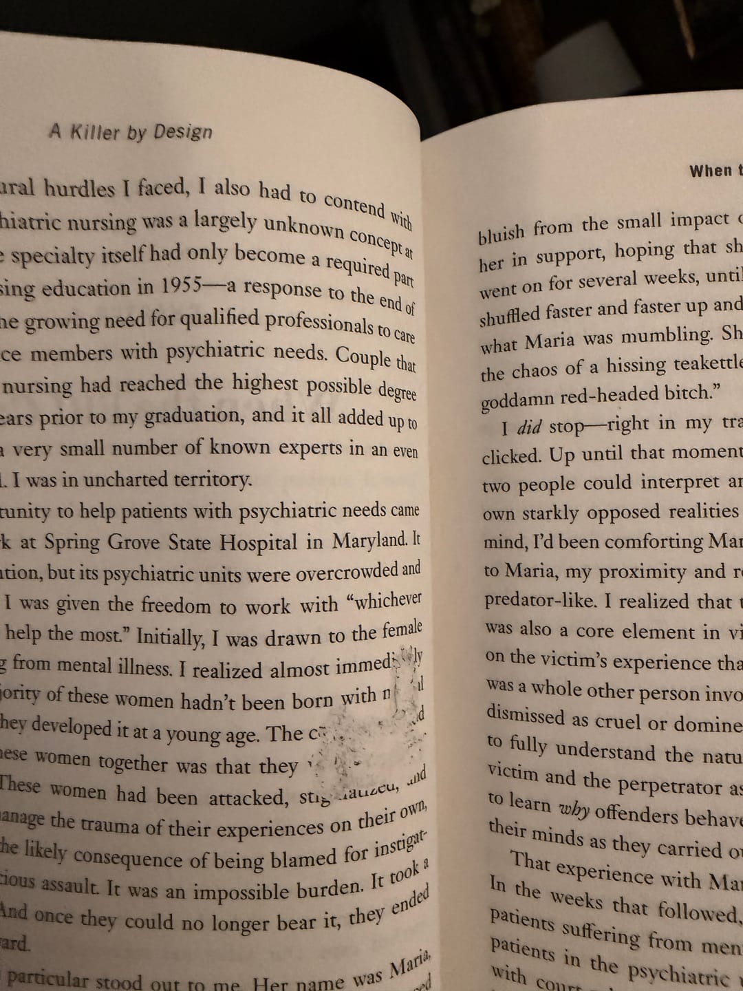 Customer photo review of Bi-monthly True Crime Book Box