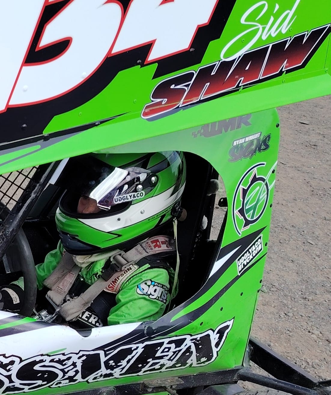 Customer photo review of Milwaukee Tools Helmet Sticker Kit