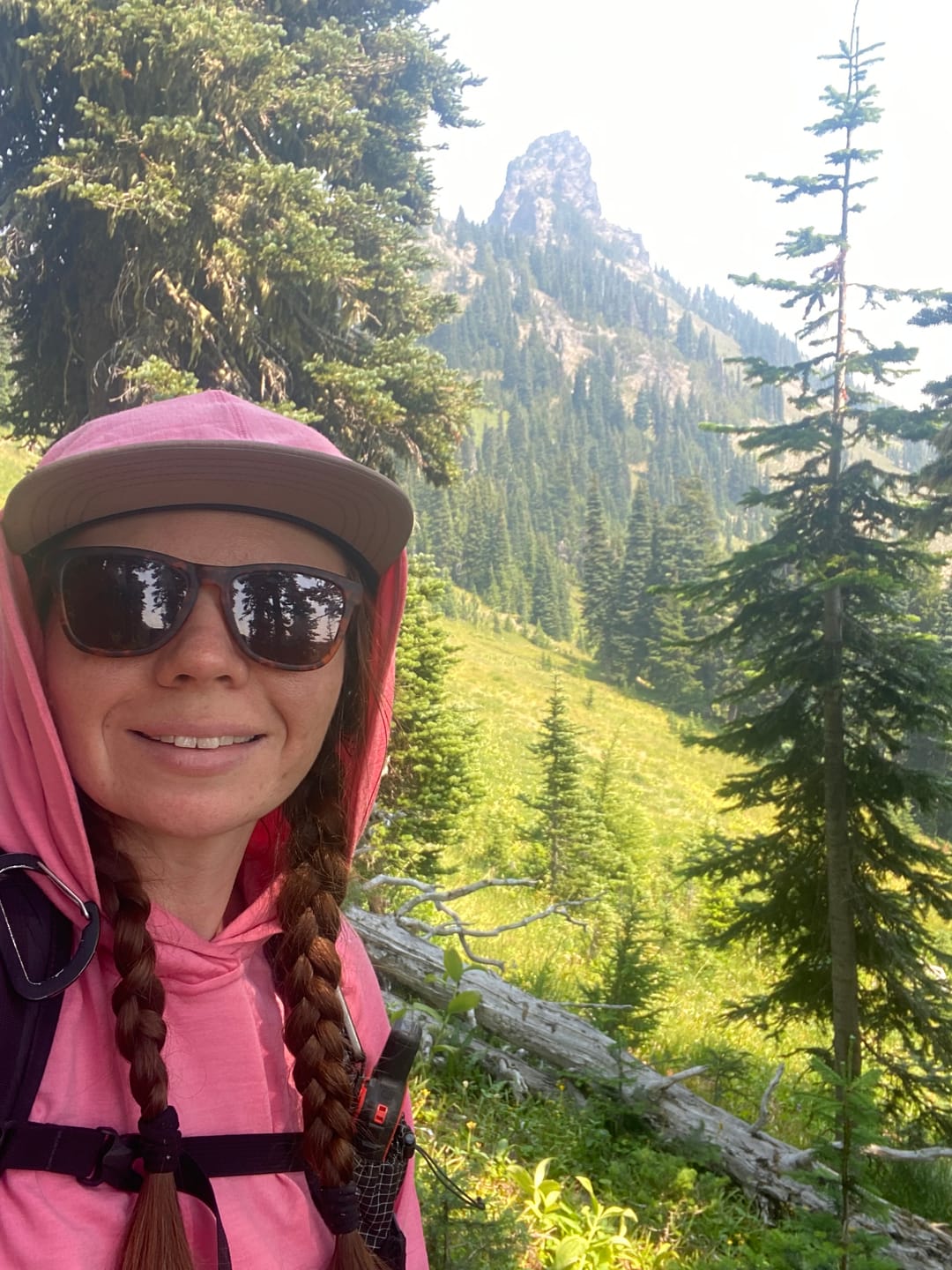Customer photo review of Merino Wool Nursing Sun Hoodie
