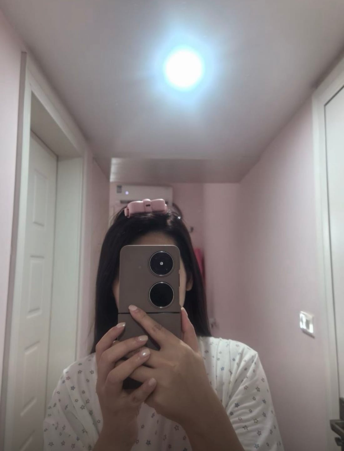 Customer photo review of Revimus Heated Root Volumizer Clip