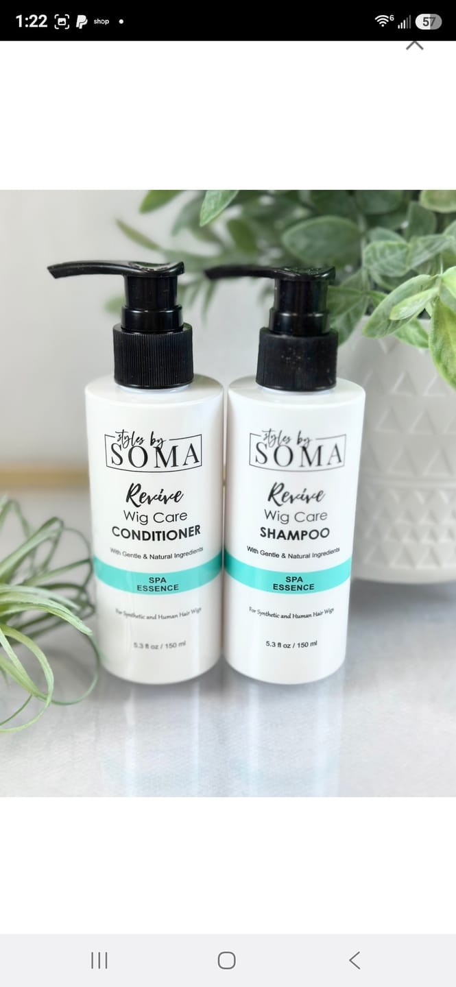 Customer photo review of Wig Shampoo & Conditioner