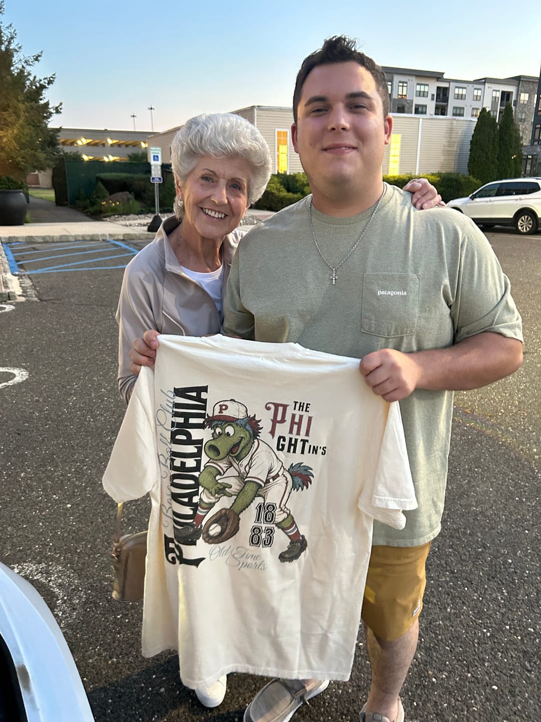 Customer photo review of Philadelphia Base Ball Club T-Shirt
