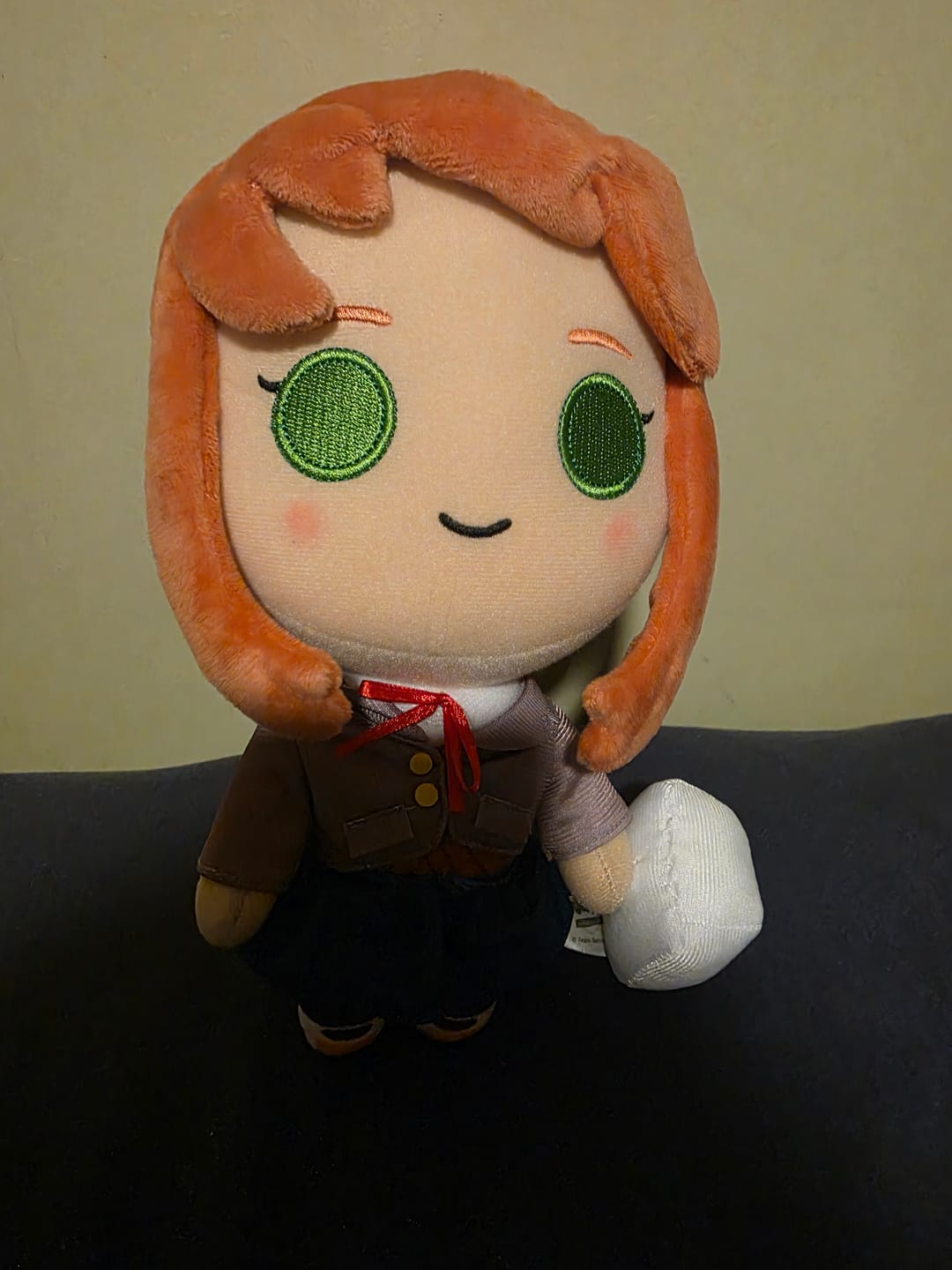 Customer photo review of Doki Doki Literature Club - Monika Collector's Plush