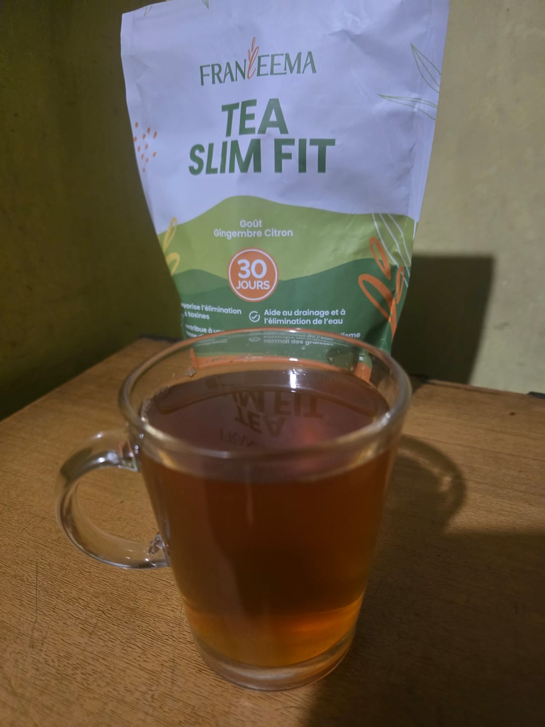 Customer photo review of Tisane pour perdre du poids - Tea Slim Fit™
