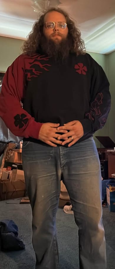 Customer photo review of Anti Magic Hoodie