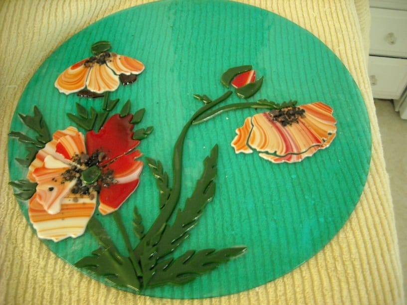 Customer photo review of Piranha Glass Tile & Mosaic Diamond Saw Blades, Premium Wet Cutting, Sizes 4" to 14"