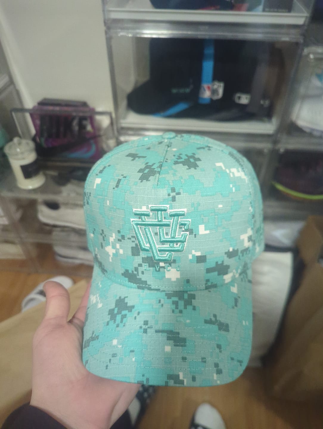 Customer photo review of [LIMITED EDITION] DEEP FIT CYBER TIFFANY A-FRAME SNAPBACK