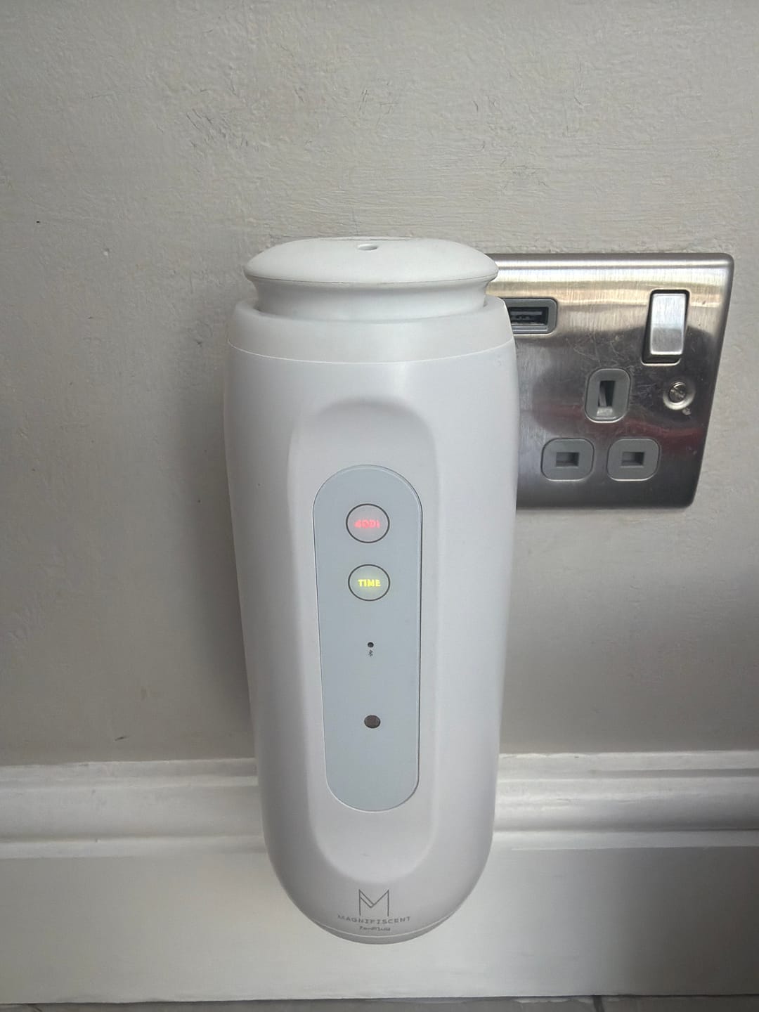 Customer photo review of ZenPlug – The Smart Bluetooth Waterless Plug-In Diffuser