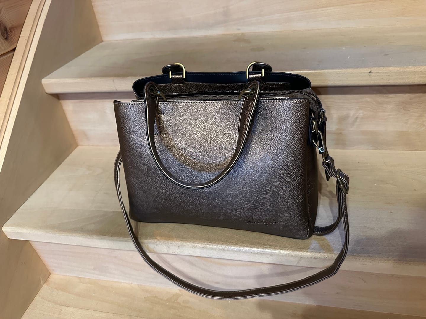 Customer photo review of Le sac à main Passiflore