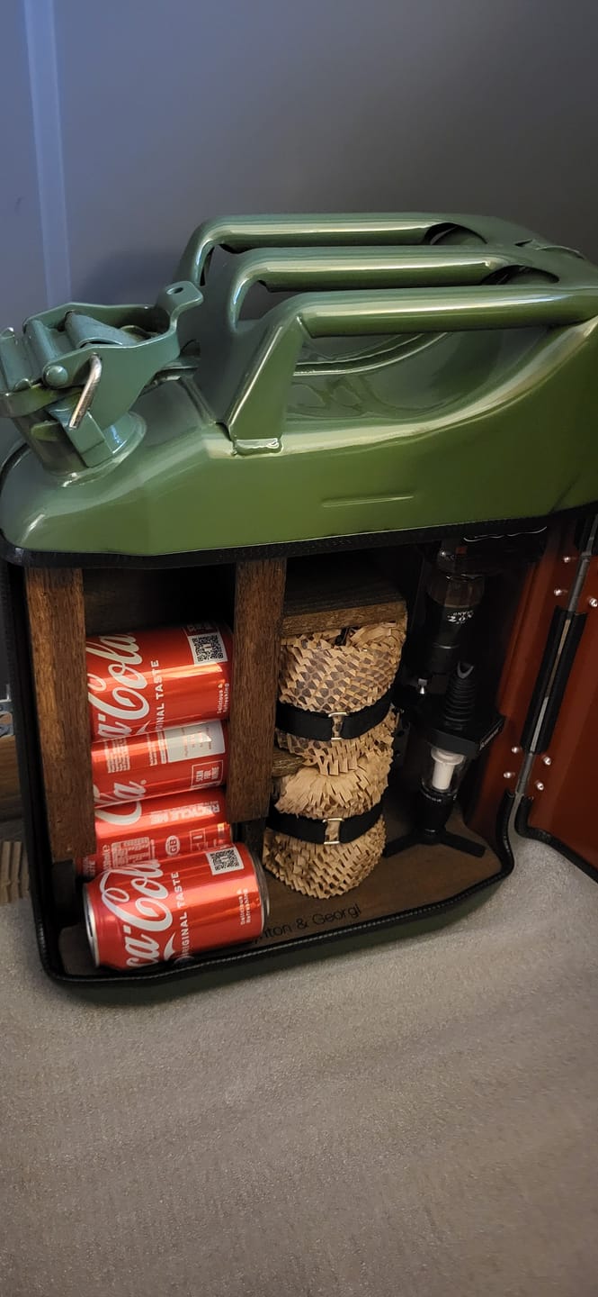 Customer photo review of The JerryBar™ - The Ultimate Refuelling System